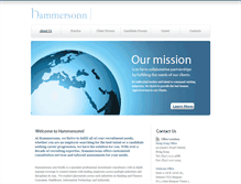 Tablet Screenshot of hammersonn.com